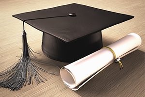 Cap and Diploma
