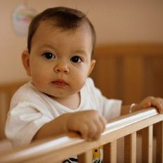 Baby in Crib